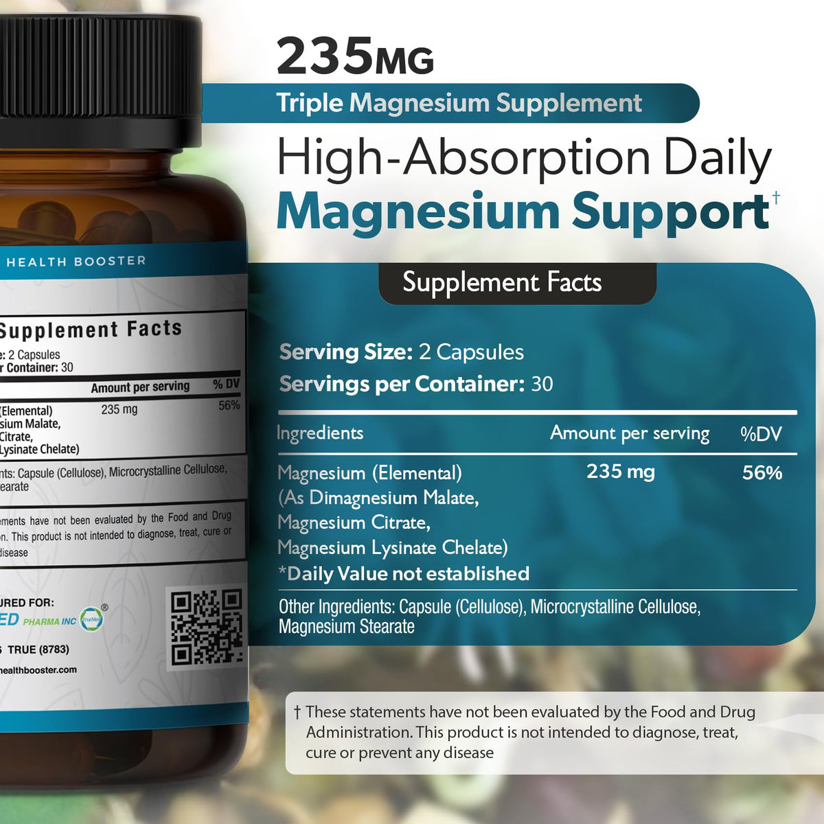 TRUEMED Natural Magnesium