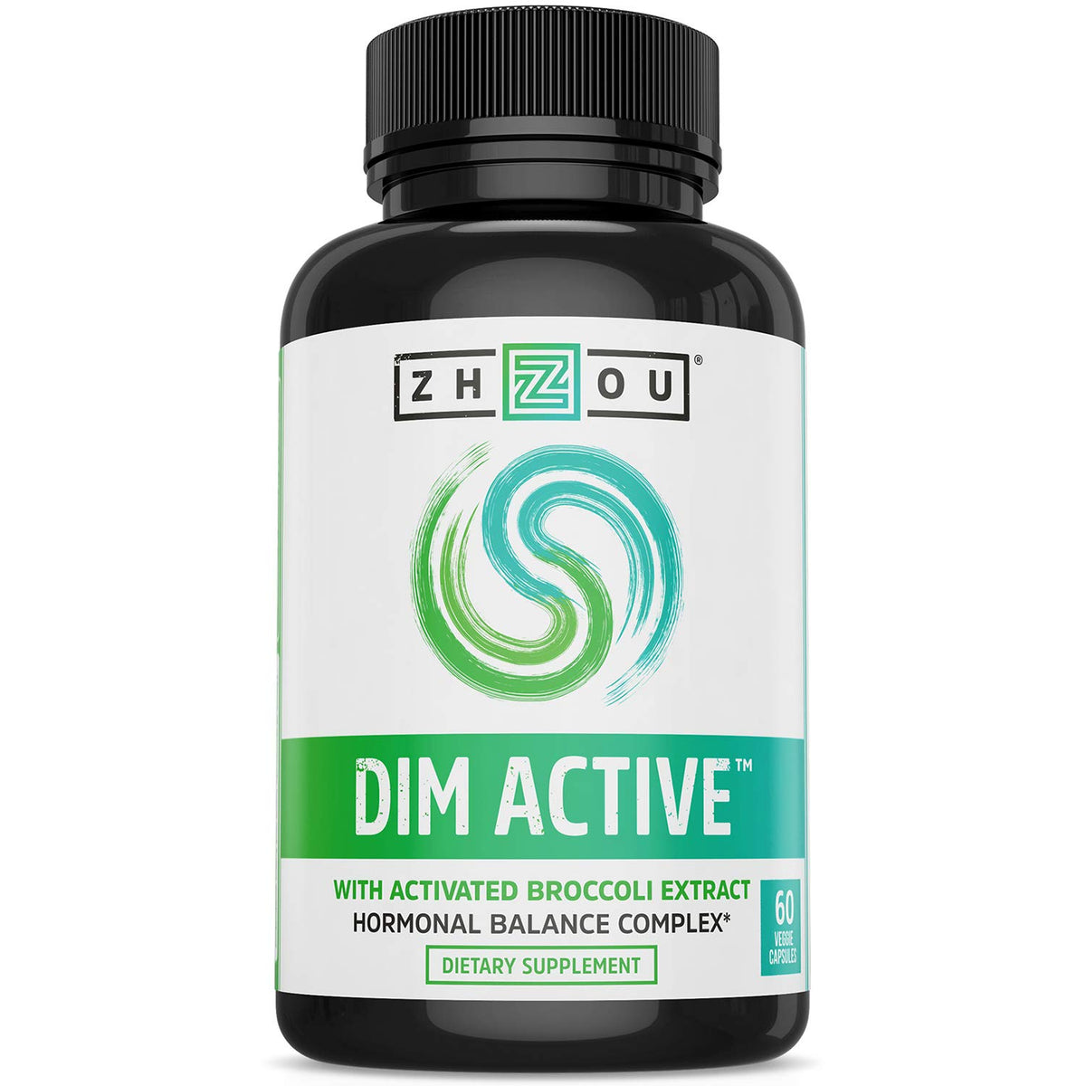 ZHOU DIM Active Supplement for Hormone Balance - 60 Veggie Capsules