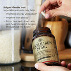Solgar Gentle Iron 25mg - 180 Vegetable Capsules - image 5