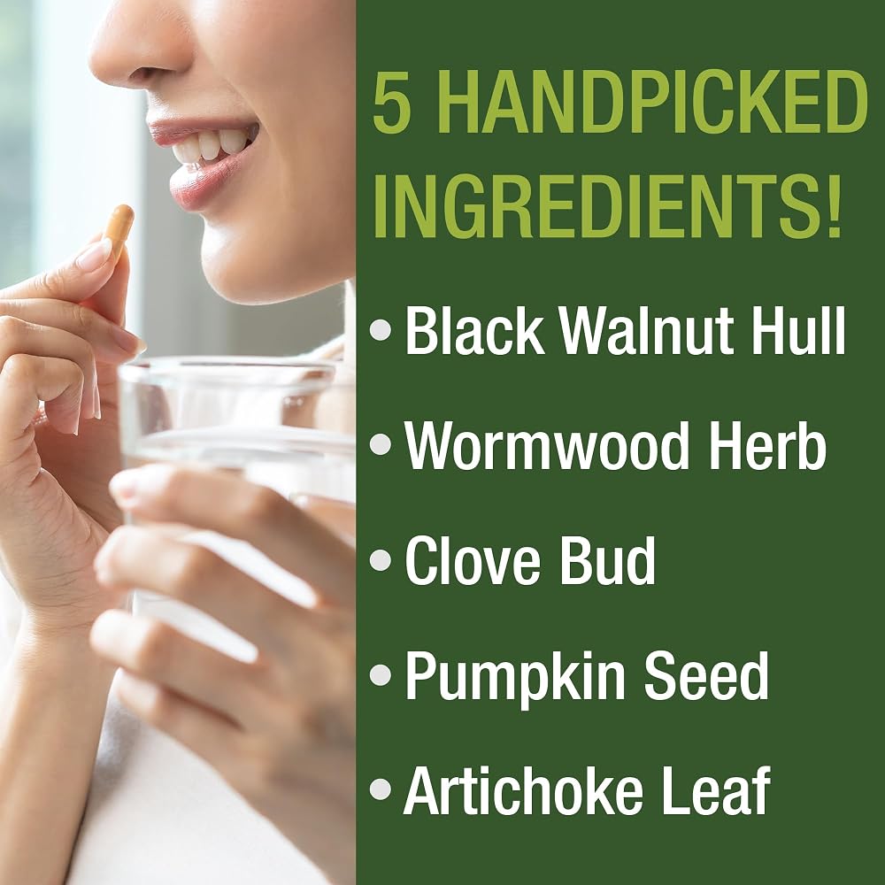 Peak Performance Wormwood Black Walnut Clove Cleanse - 30 Capsules - image 3