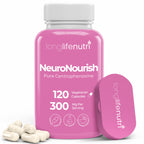 LongLifeNutri NeuroNourish Centrophenoxine 300mg - 120 Vegetarian Capsules