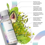 GuttButt Vegan Cleanliness Fiber Supplement - 120 Capsules - image 3