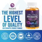 Nature's Peak Probiotic Gummies - 5 Billion CFU - Advanced Probiotics