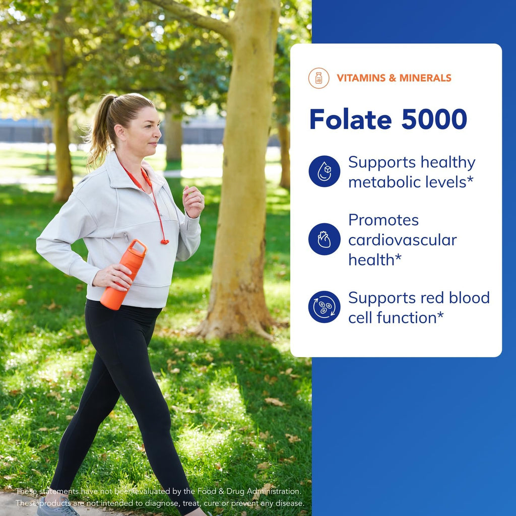 Pure Encapsulations Folate 5,000 - 60 Capsules - image 3