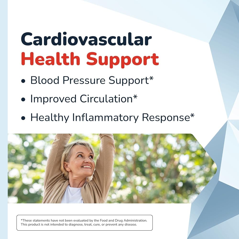 Barton Nutrition HealthyHeart Support+ 6-in-1 Heart Health - 120 Capsules - image 2