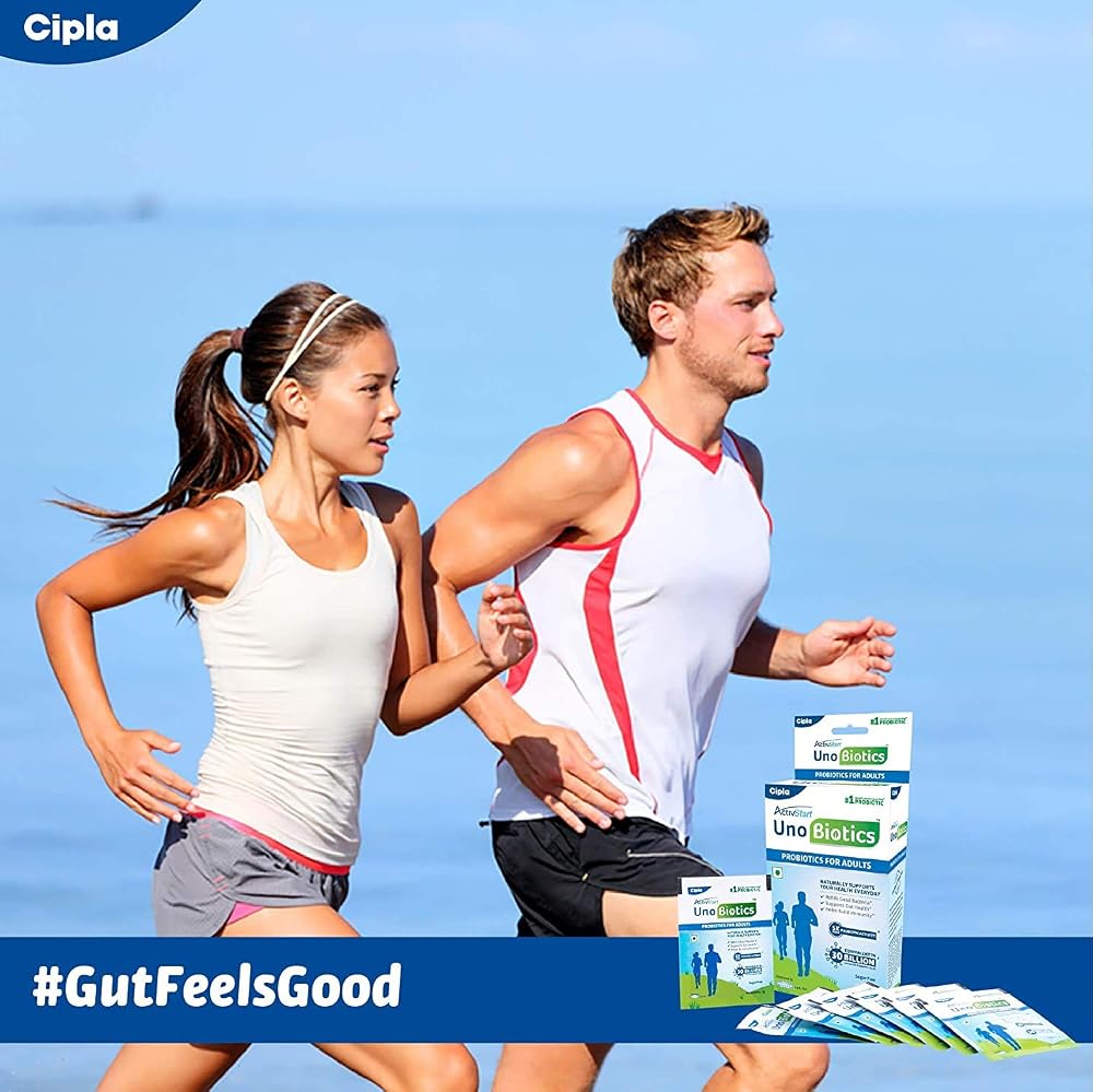 Cipla ActivStart Unobiotics Probiotic Powder - 10 Sachets - image 5