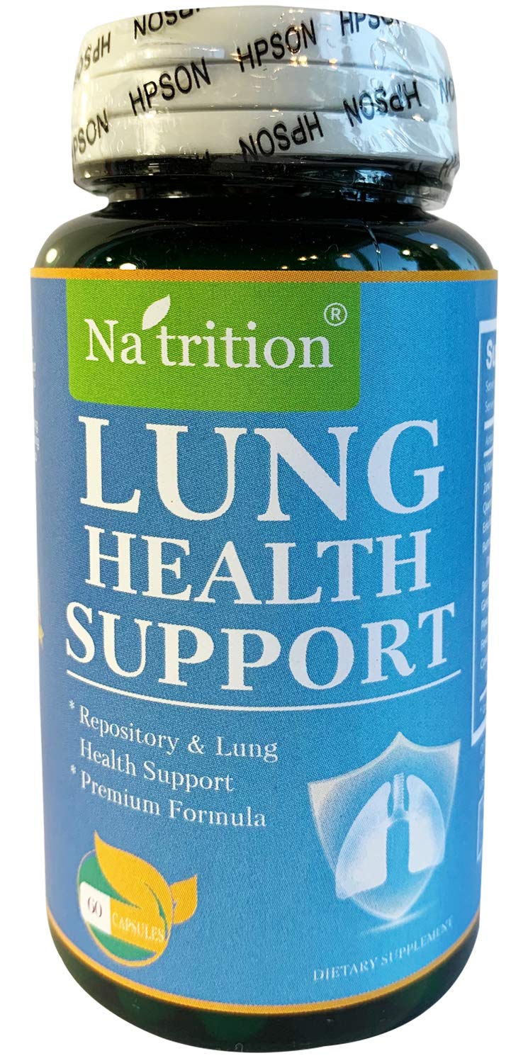 Na'trition Lung Support Supplement - 60 Vegetarian Capsules - image 2
