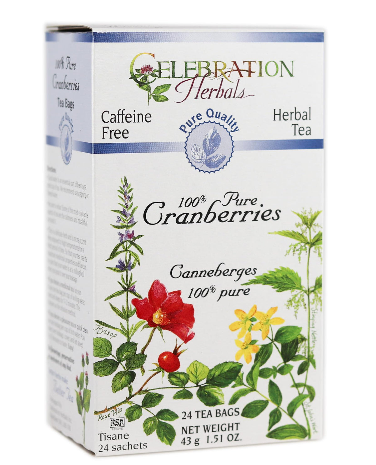 Celebration Herbals Cranberry Tea - 24 Teabags