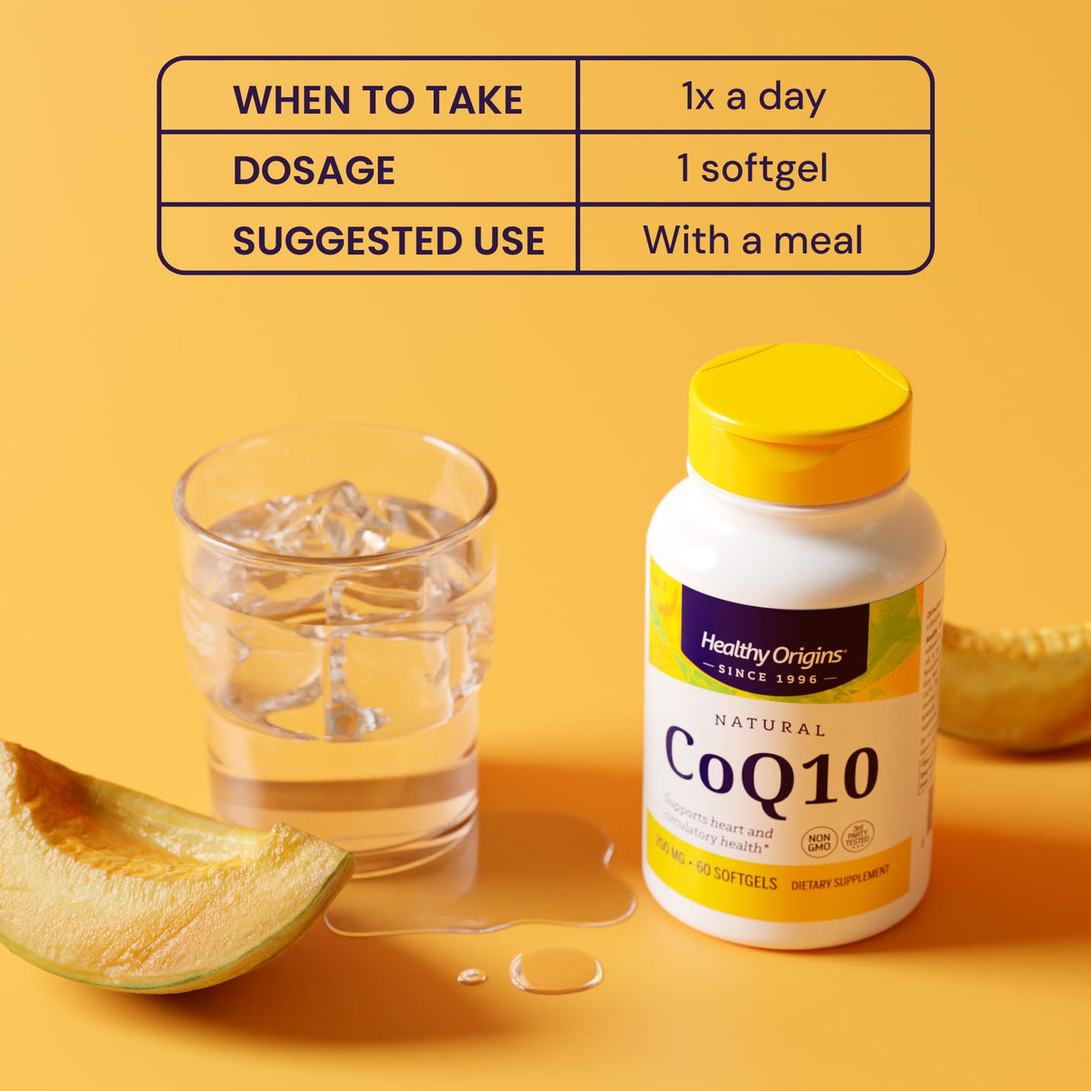 Healthy Origins CoQ10 200 mg Softgels - 60 Count - image 5