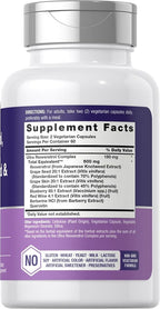 Horbäach Resveratrol Berberine Grape Seed & Quercetin - 120 Capsules - image 2