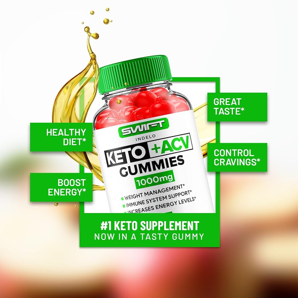 Indelo Swift Keto ACV Gummies - 180 Gummies - image 4
