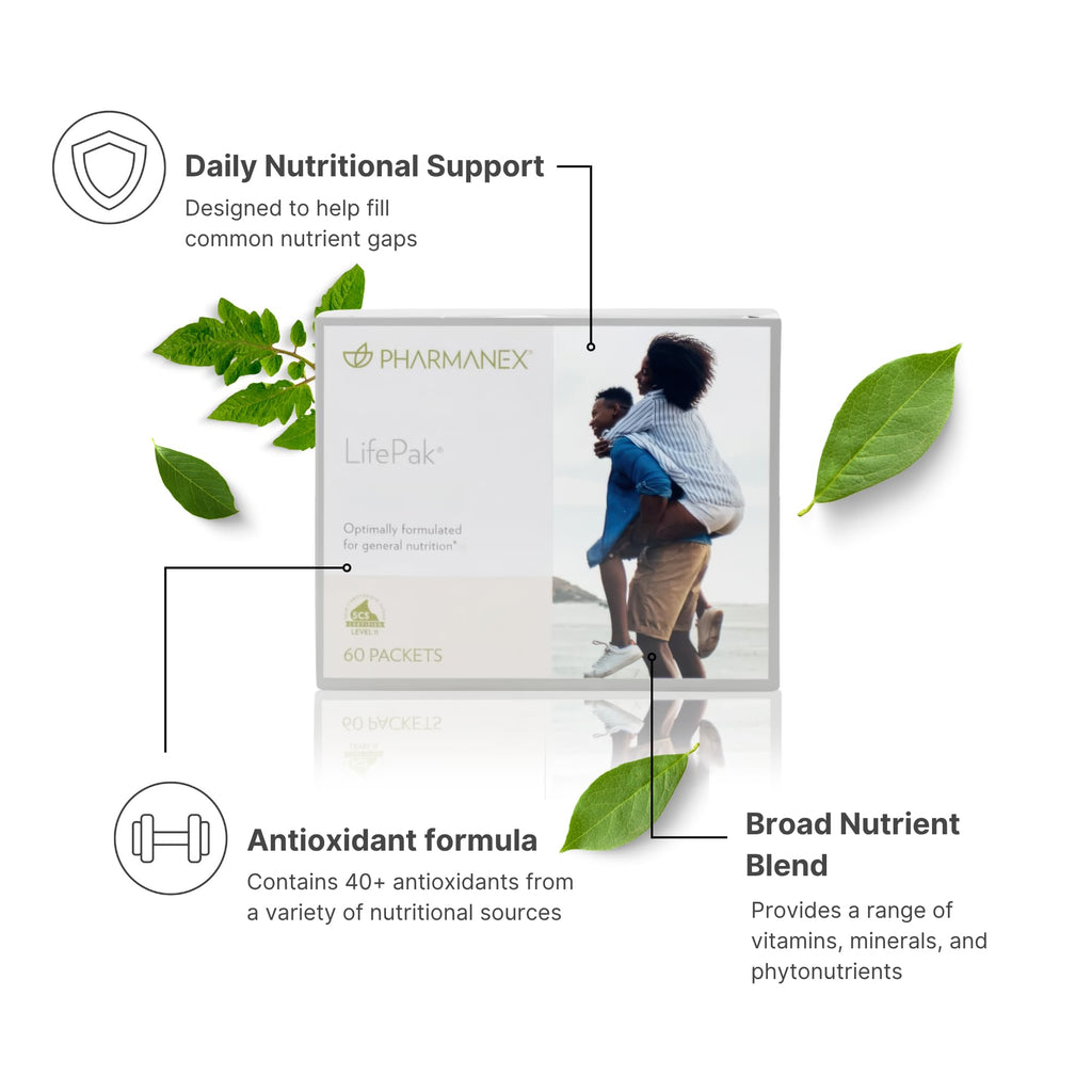 Pharmanex Nu Skin LifePak Nutritional Supplement - 60 Packets - image 4