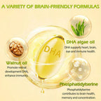 OMOGS Algae DHA 600 mg Omega-3 Softgels - 90 Softgels - image 3