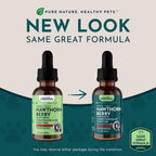 Animal Essentials Hawthorn Berry Supplement for Dogs & Cats - 1 fl Oz - image 2