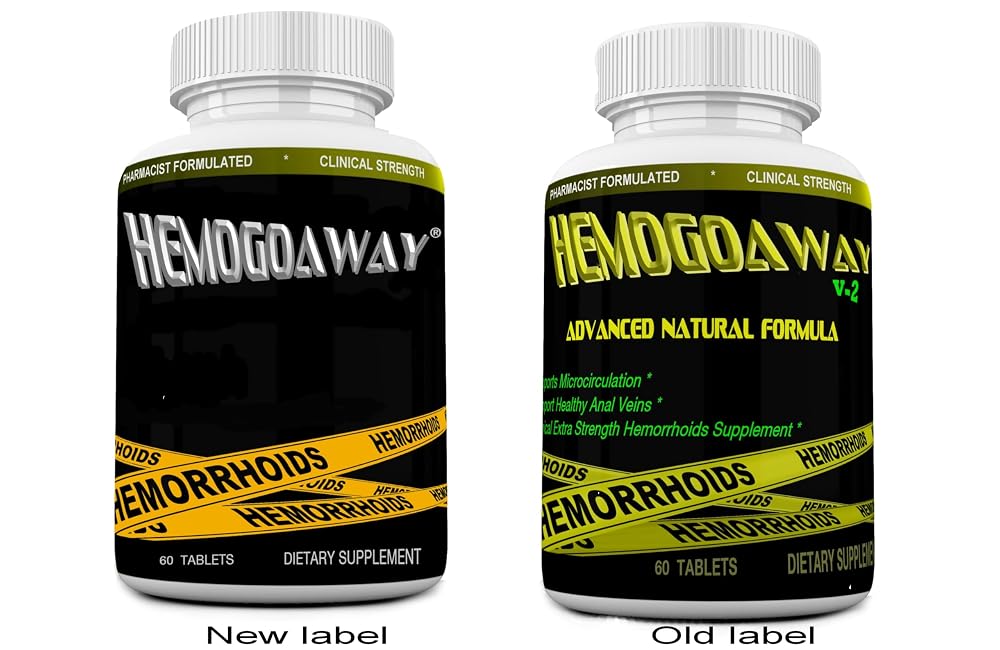 MINANATURALS HEMOGOAWAY Natural Hemorrhoid Relief - 60 Tablets - image 8