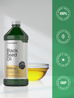 Horbäach Black Seed Oil Liquid - 16 Fl Oz - image 7