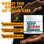 Healthergize Hemp Cream with Turmeric & Aloe - 4 Ounce - image 4
