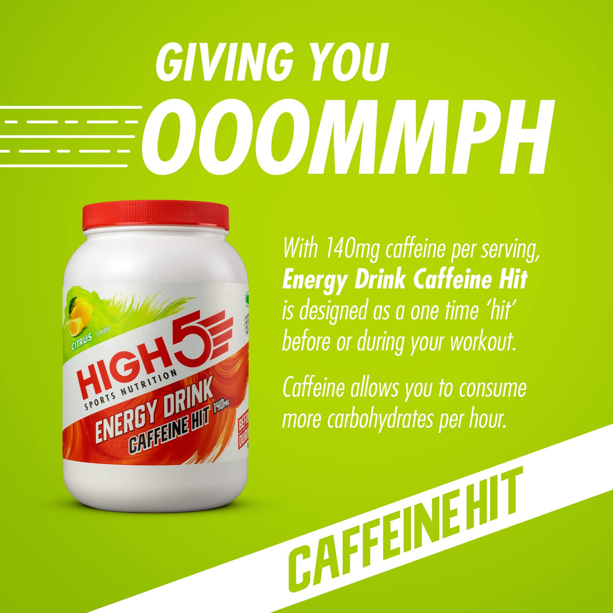 HIGH 5 Energy Drink with Caffeine Citrus - 1.4 kg - image 4
