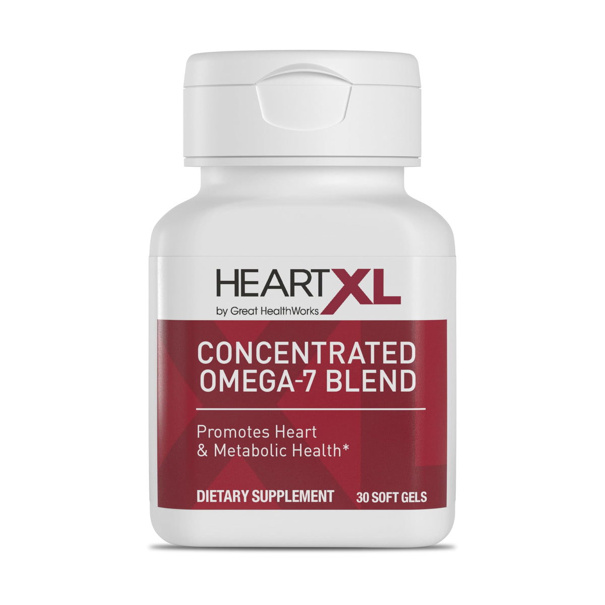 OmegaXL HeartXL Omega-7 Cardiovascular Health Support - 30 Softgels