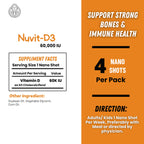 The Old Natural Nuvit D3 Vitamin D3 60000 IU Nano Shots - 8 Pack - image 6