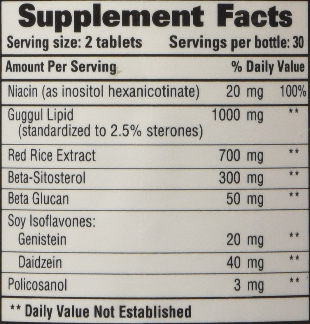 Healthy Choice Naturals Cholesterol Care Supplement - 60 Tablets - image 3