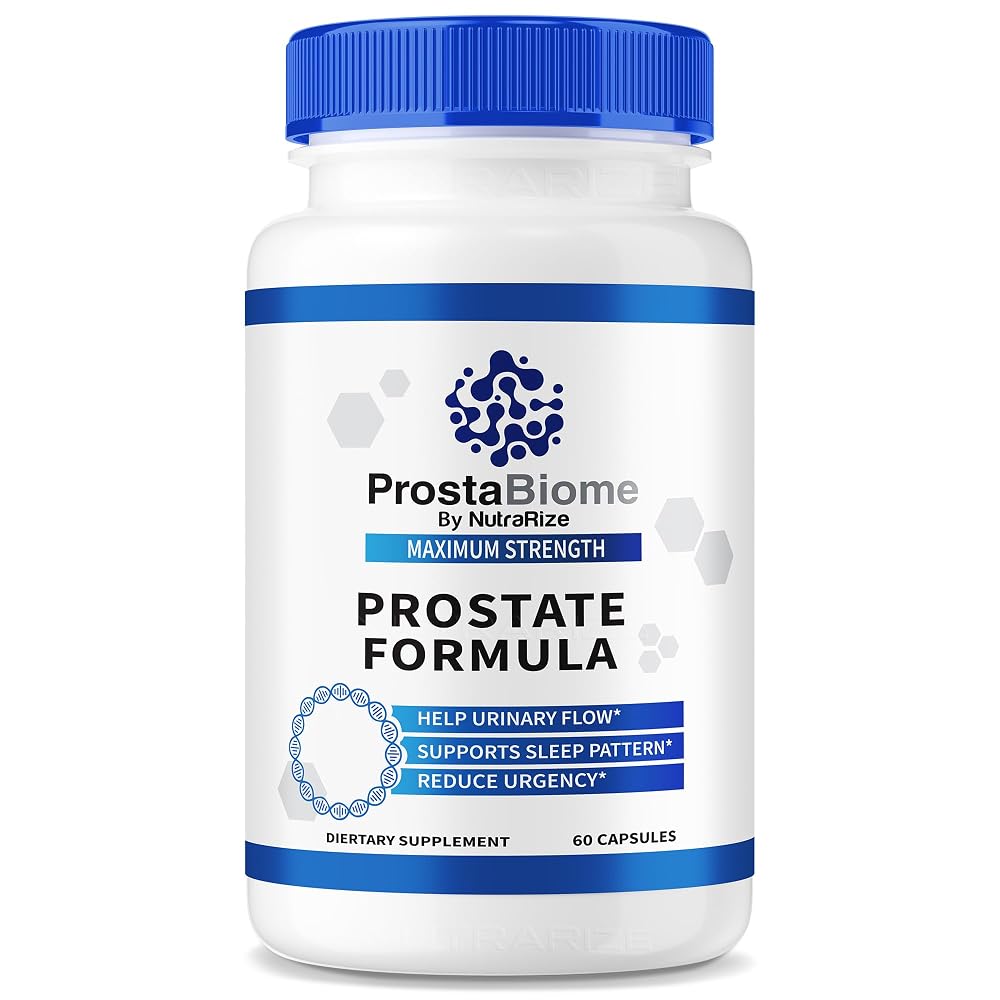 NutraRize ProstaBiome Prostate Support Supplement - 60 Capsules