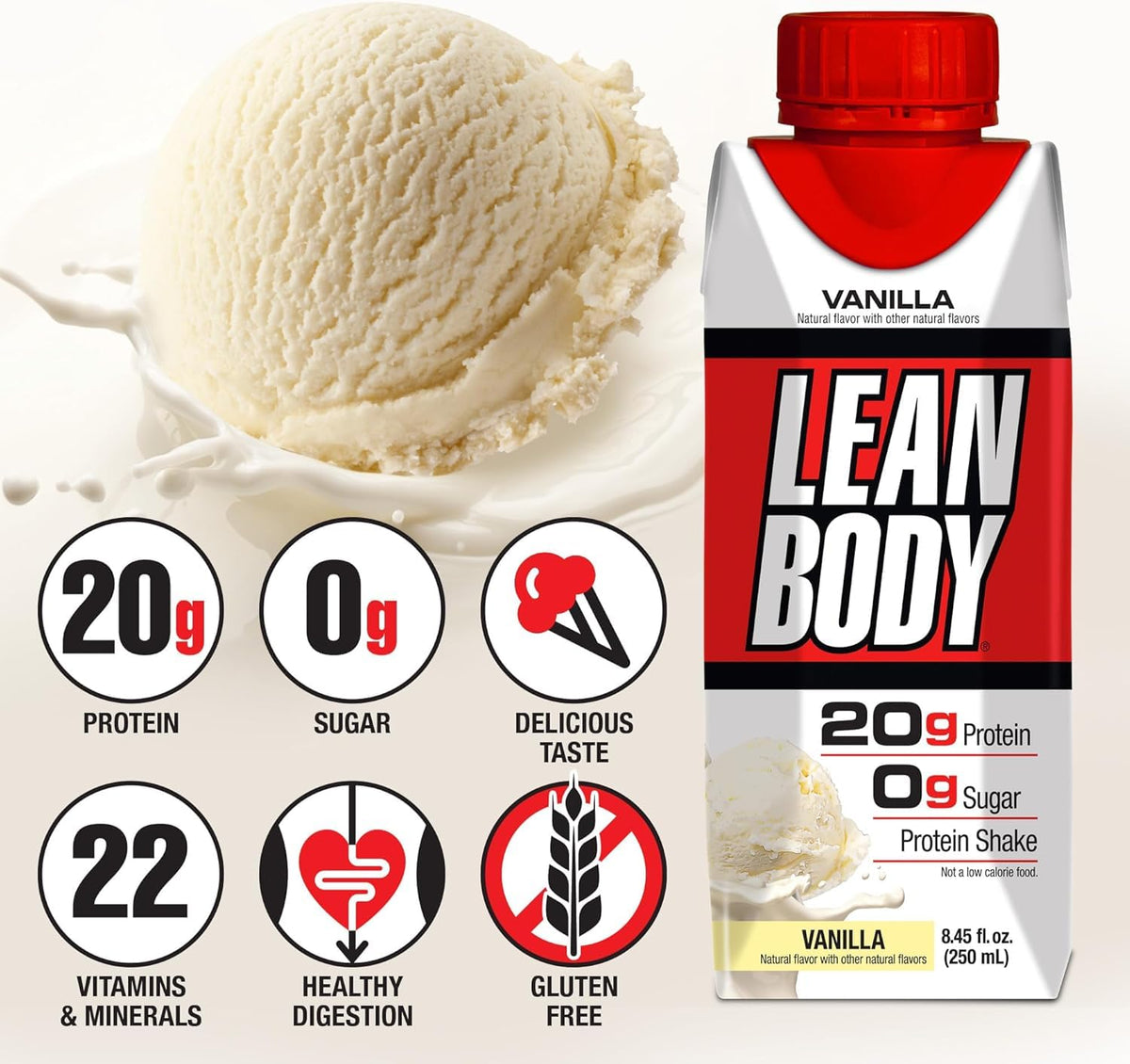 Labrada Lean Body Ready-to-Drink Chocolate Protein Shake