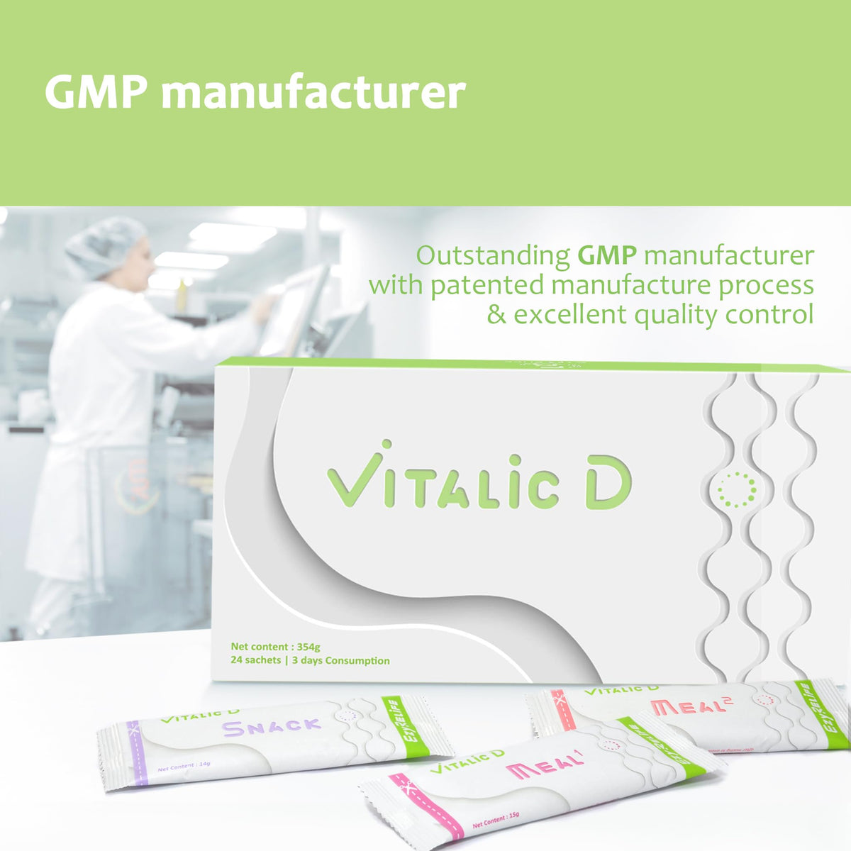 EzyRelife Vitalic D 3-Day Cleanse Powder - 24 Packets - image 4