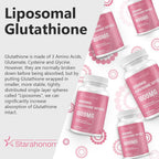 Starahonorr Liposomal Glutathione 1500mg Softgels - 120 Count - image 5