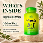 ALFA VITAMINS Vitamin B-1 100 mg - 100 Tablets - image 4