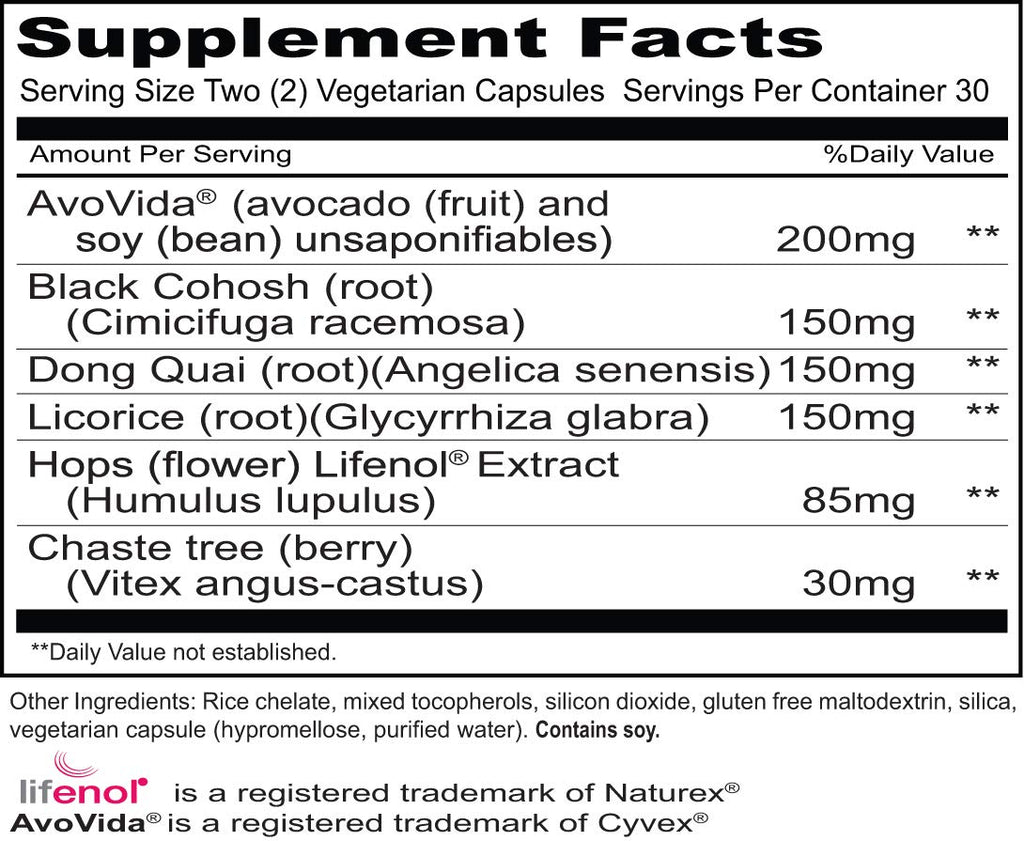 Priority One Estro Flash Vegetarian Capsules - 60 Count - image 2