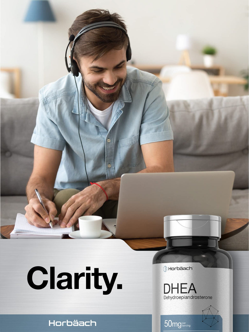 Horbäach DHEA 50mg Supplement - 150 Tablets - image 6