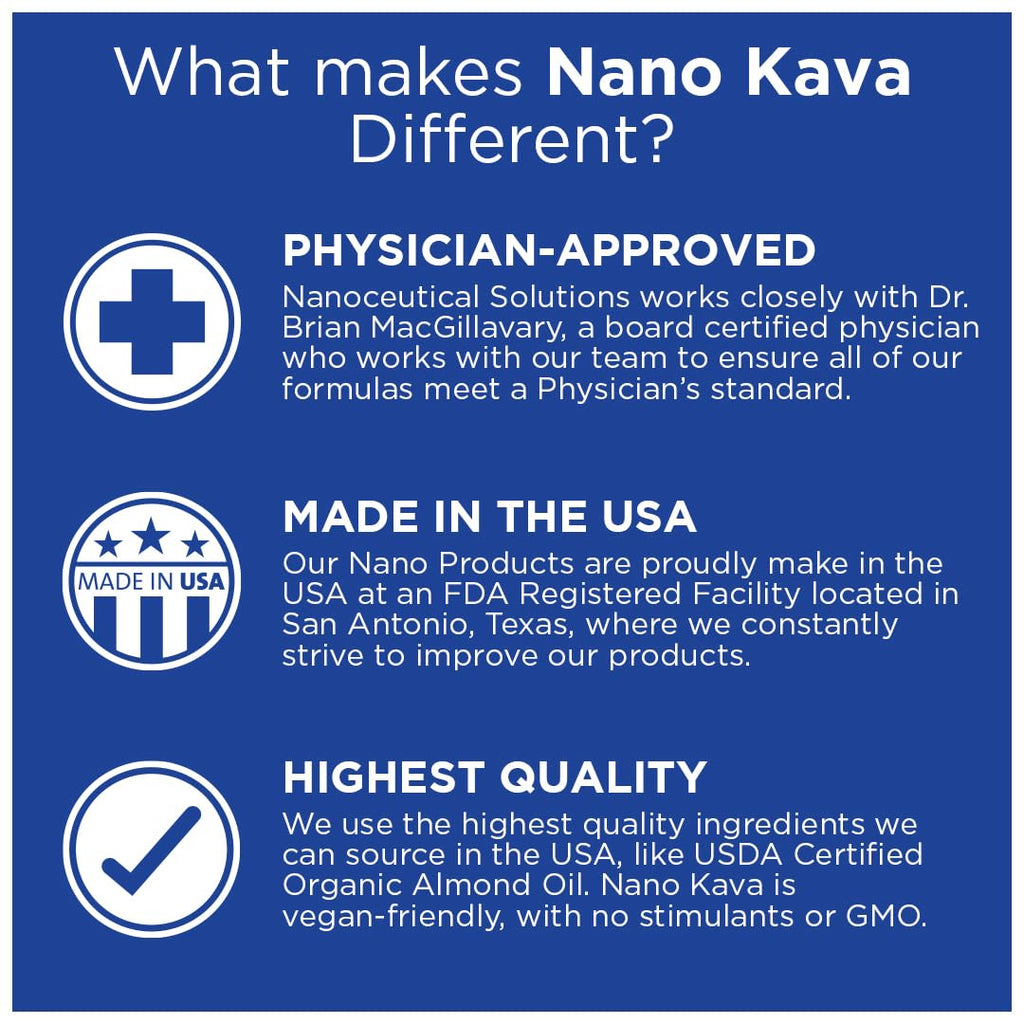 Nanoceutical Solutions Nano Kava Kava Liquid Drops for Stress Relief - 1 Fl Oz - image 5