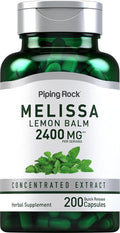 Piping Rock Lemon Balm Extract - 200 Capsules