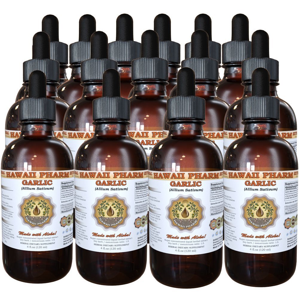 Hawaii Pharm Garlic (Allium sativum) Bulb Liquid Extract