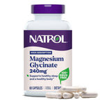 Natrol Magnesium Glycinate Supplements 240 mg - High Absorption