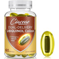 Ciaceae Ubiquinol CoQ10 600 MG Softgels with Omega-3 & Shilajit & PQQ