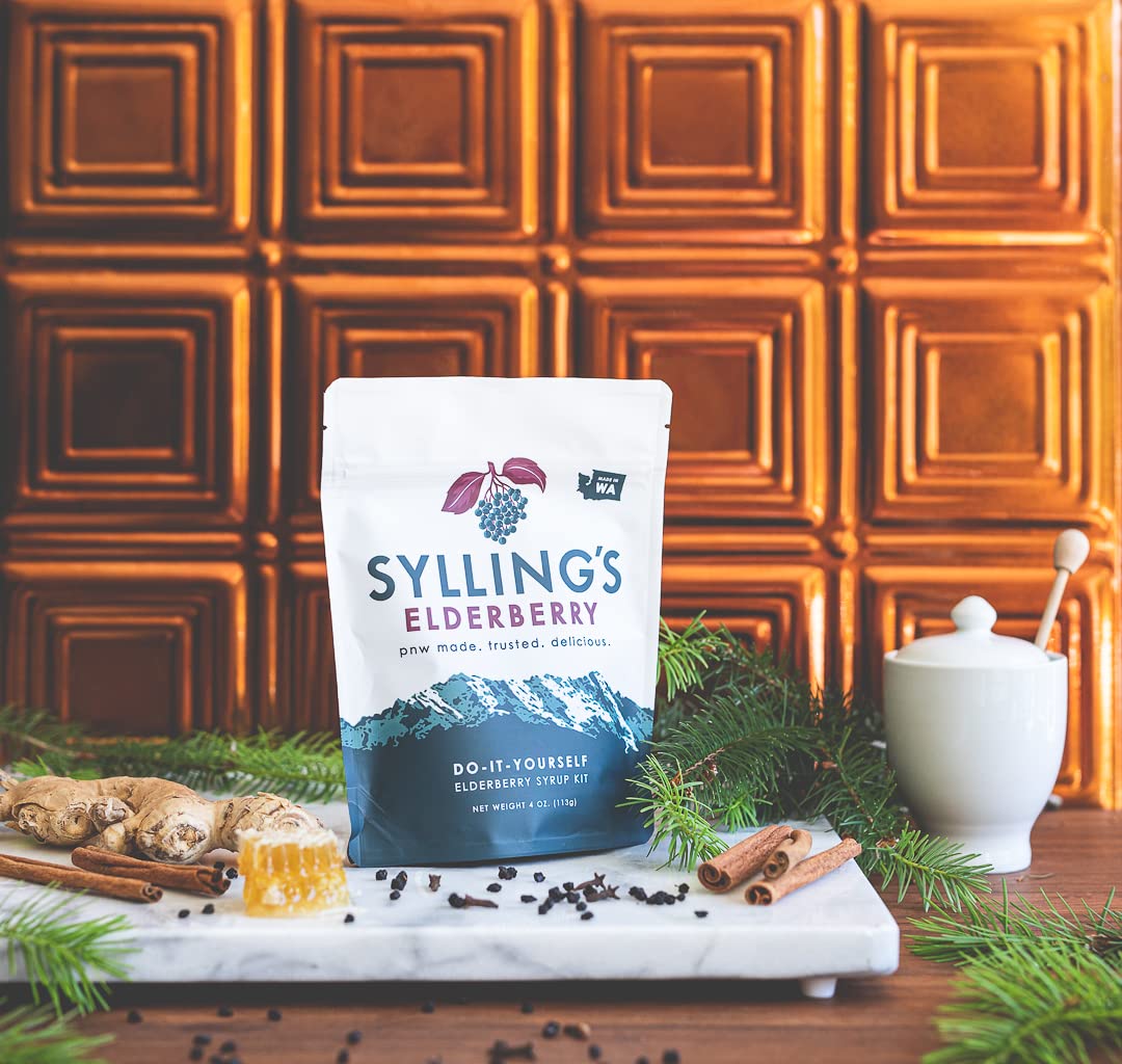 Sylling's Elderberry Syrup DIY Kit - 4 Ounce - image 2