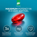 Daiwa Krill Oil 1000mg EPA DHA Omega 3 - 60 Softgels - image 5
