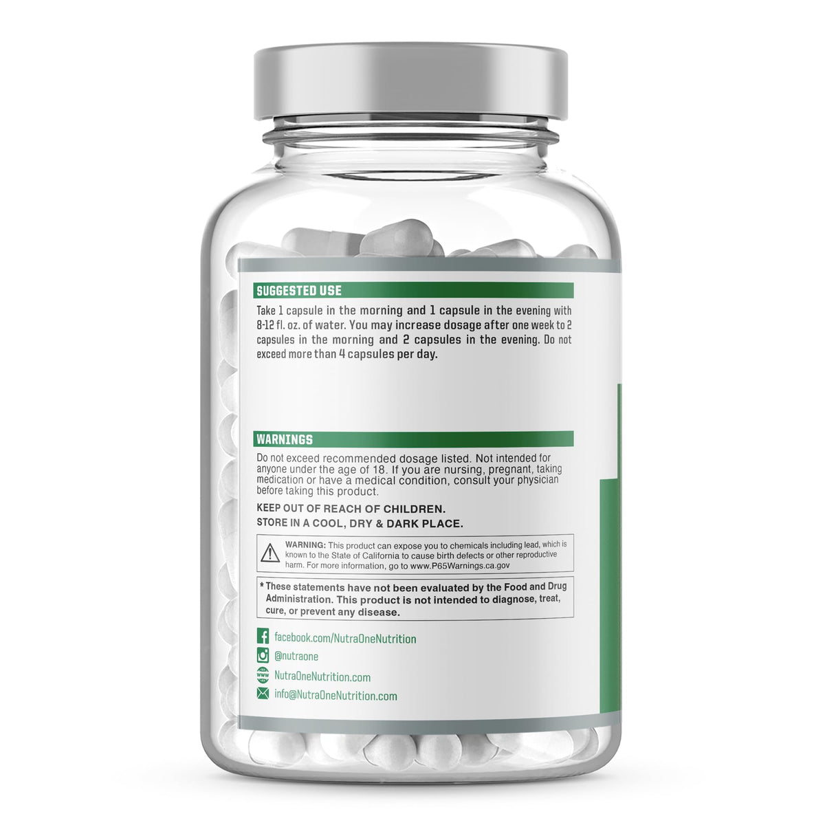 NutraOne DetoxOne 30​ Day Extra Strength Detox Cleanse Supports - image 2