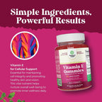 Natures Craft Vitamin E Gummies for Skin Care - 90 Count - image 4