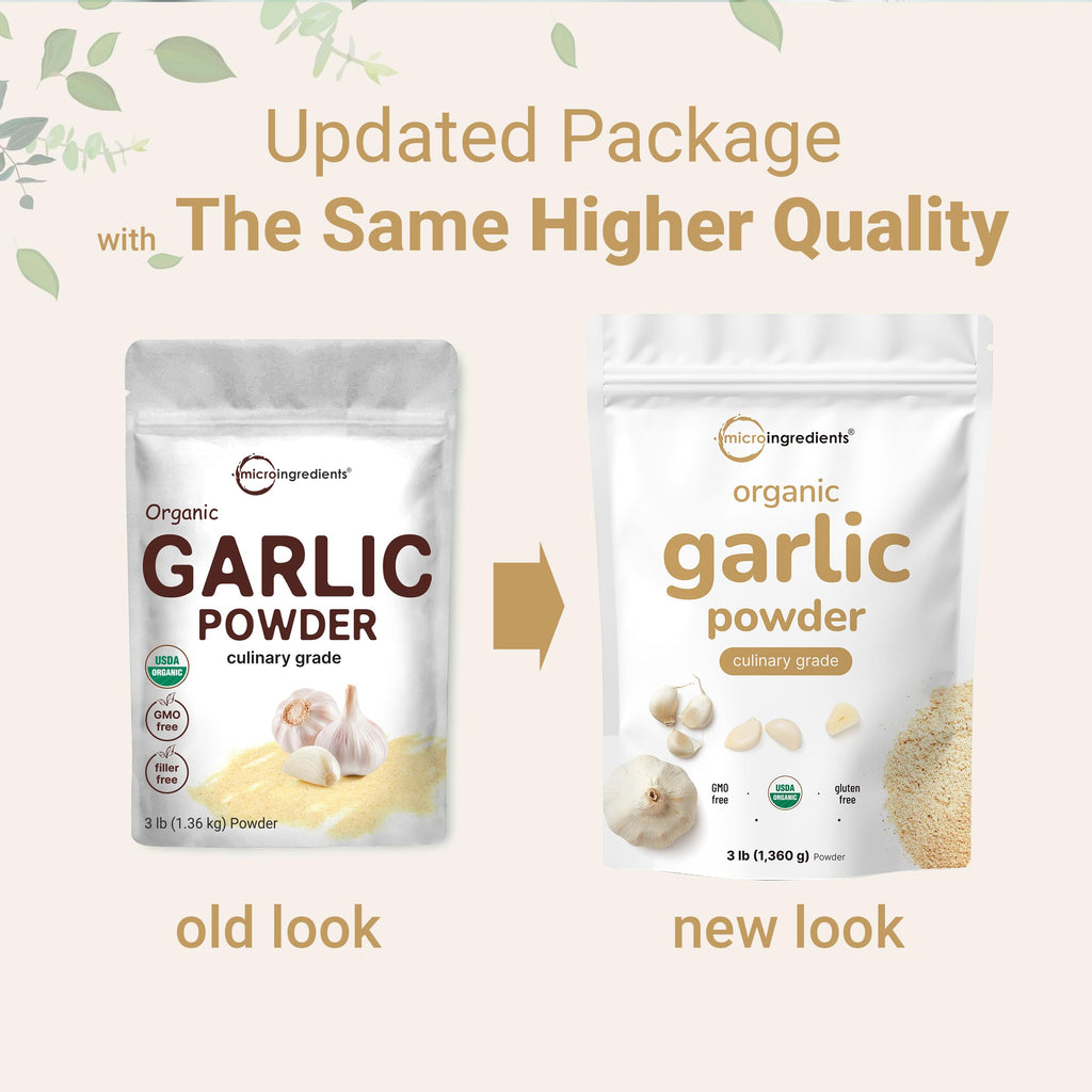 Micro Ingredients Organic Garlic Powder - 3 lb - image 3