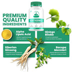 Indelo Vertigenics Brain Supplement Capsules for Memory and Focus - 60 Capsules - image 4