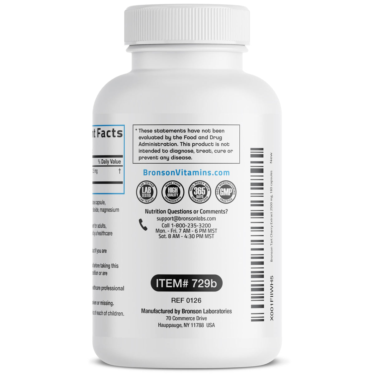 Bronson Ronson Tart Cherry 2500 mg…
