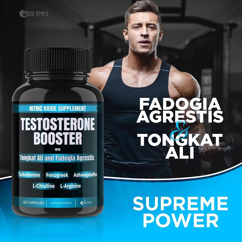 Dr. Emy's Testosterone Booster Tongkat Ali Nitric Oxide - 120 Capsules - image 9