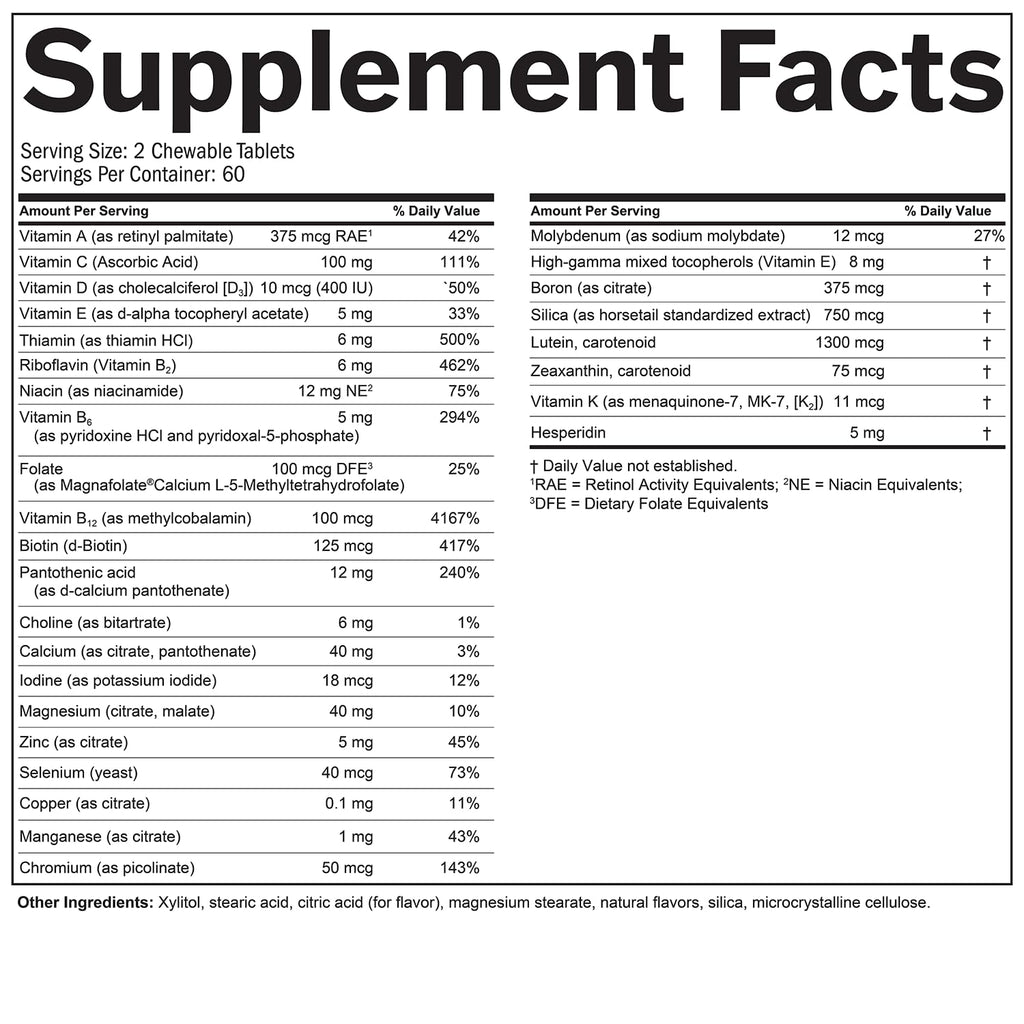 BrainMD Dr Amen Kids' NeuroVite Orange Multivitamin - 120 Chewables - image 3