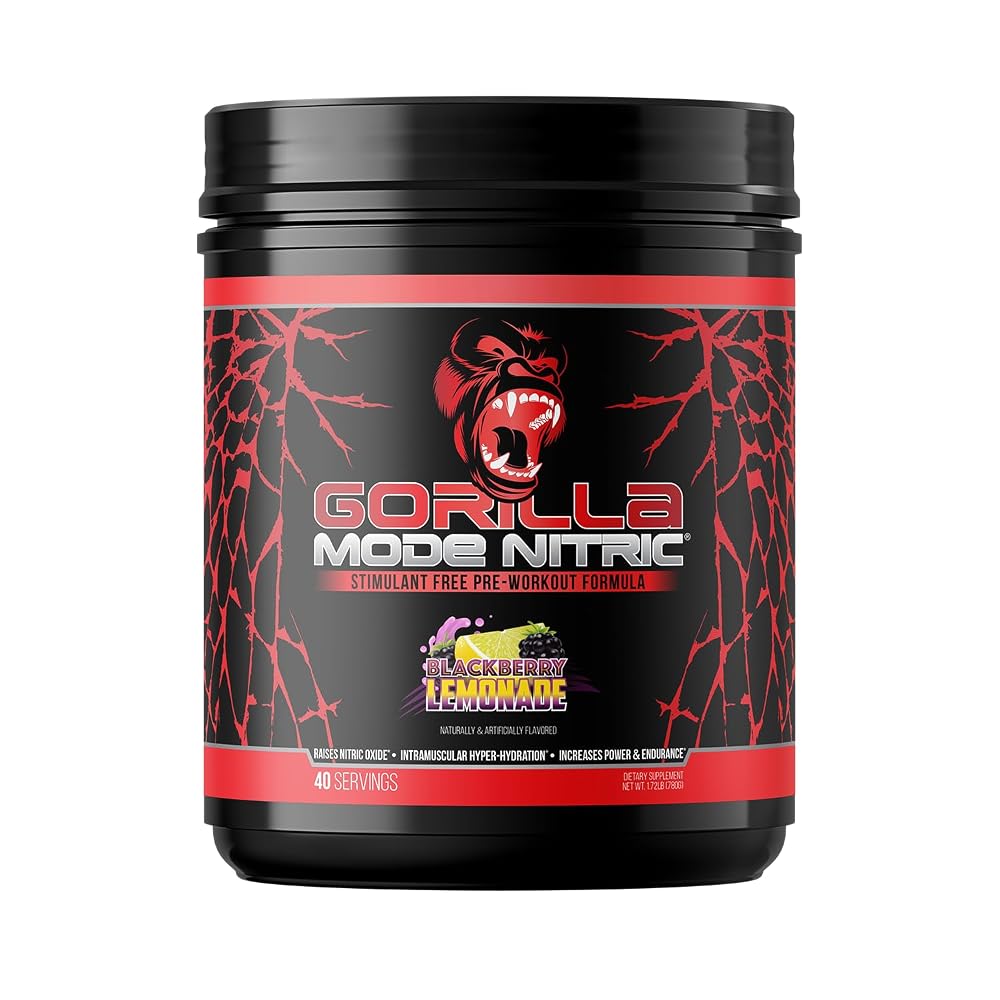 Gorilla Mode Nitric Stimulant Free Pre-Workout
