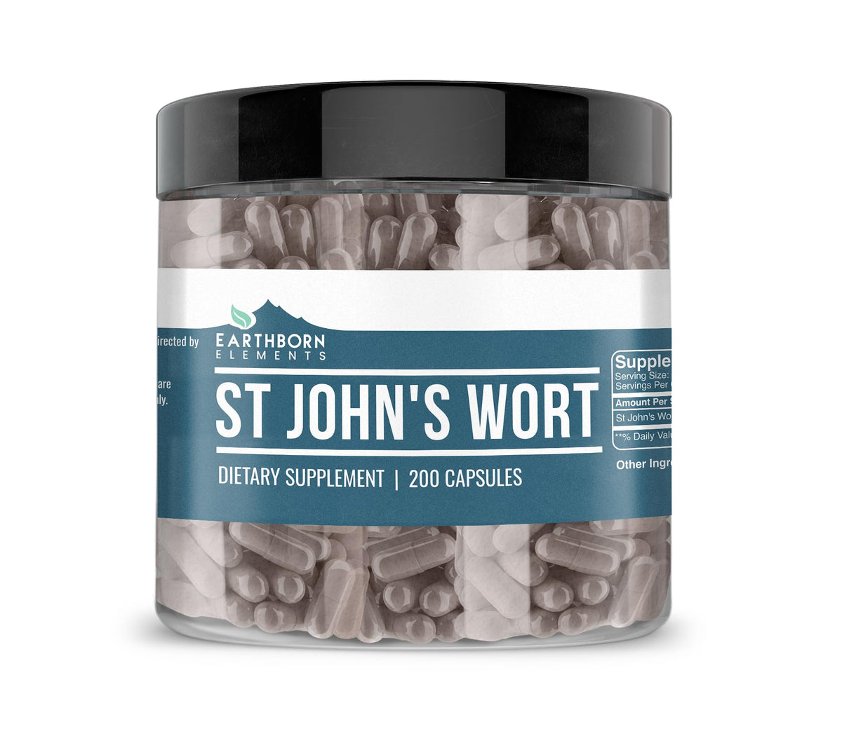 Earthborn Elements St. John's Wort - 200 Capsules