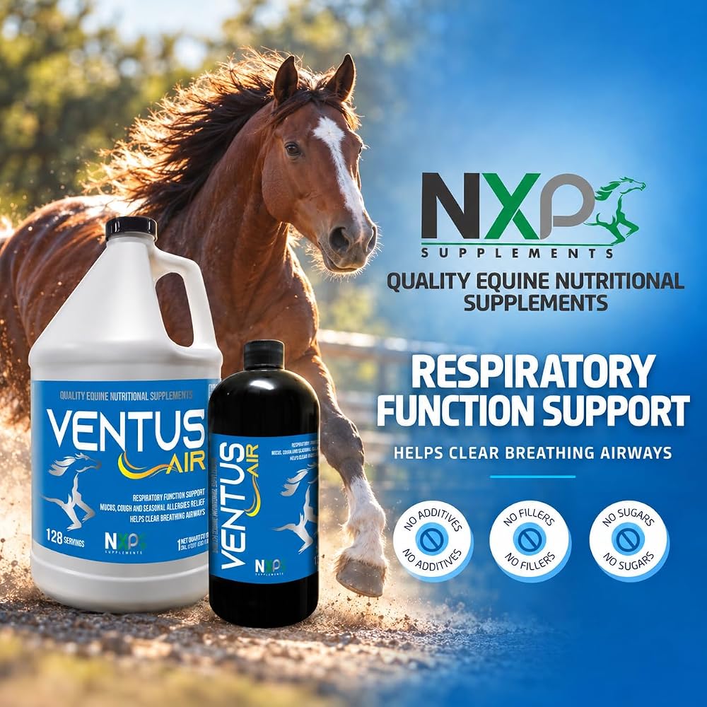 NXP Supplements Ventus Air Equine Respiratory Support Liquid - 32 oz - image 3