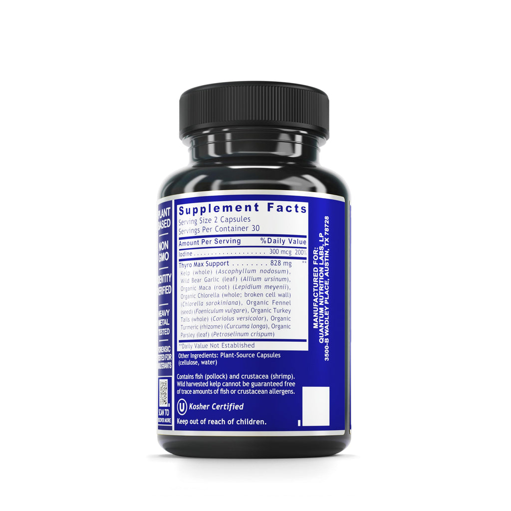 Quantum Nutrition Thyroid Support Complex - 60 Vegetarian Capsules - image 2